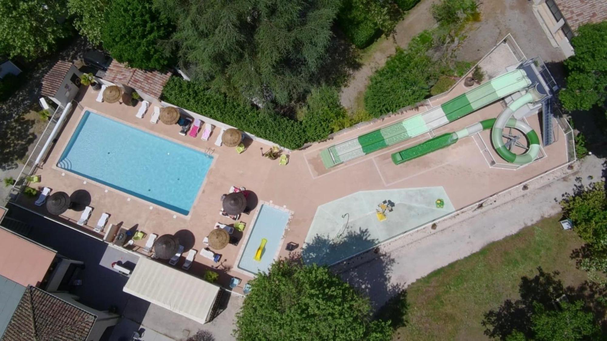 Camping Le Chassezac Sampzon Exterior photo
